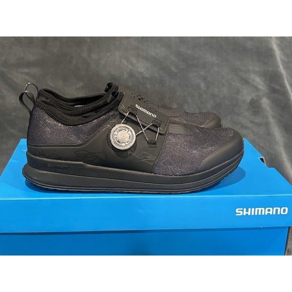 Shimano SH-IC300W Indoor Spin Cycling Shoes SPD BOA Womens EU 39 US 7.2 Black - Picture 4 of 10